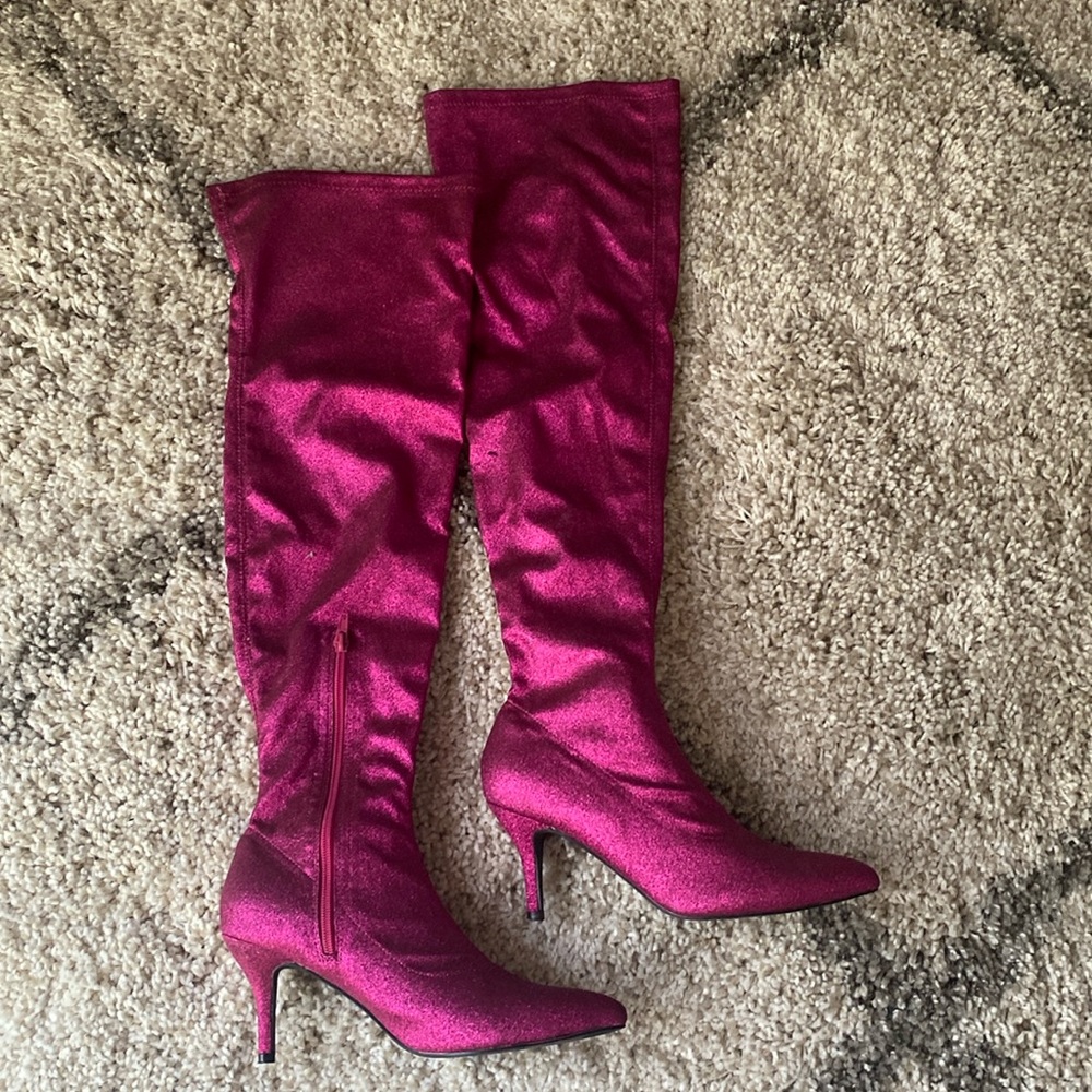 Sparkle/glitter boots